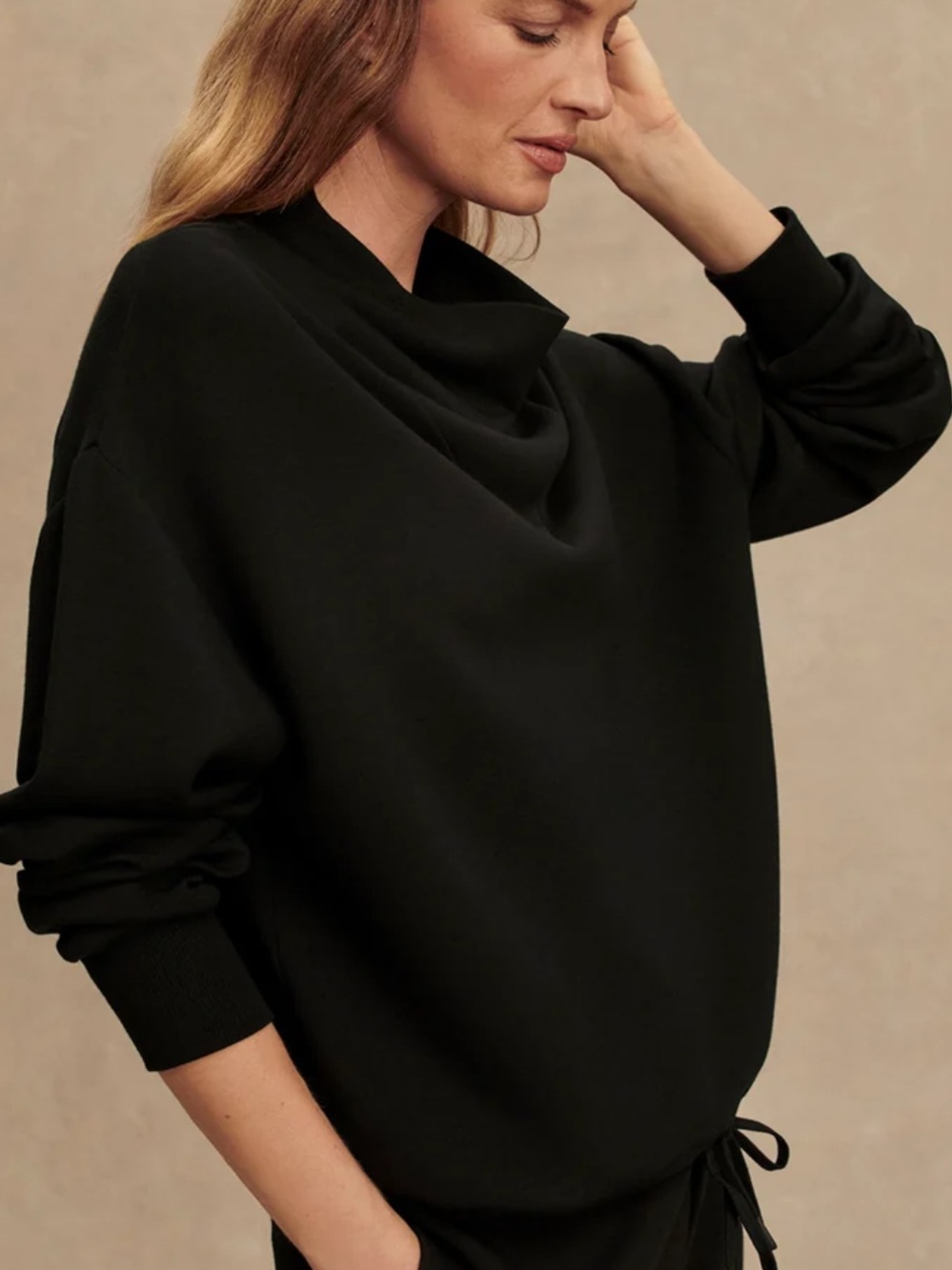 Varley Betsy Funnel Neck Sweatshirt Size X Small